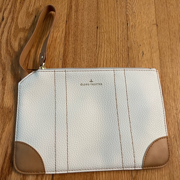 Handbags - Beige and tan wristlet new